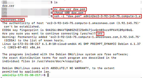 LinuxServerInstallationAWS